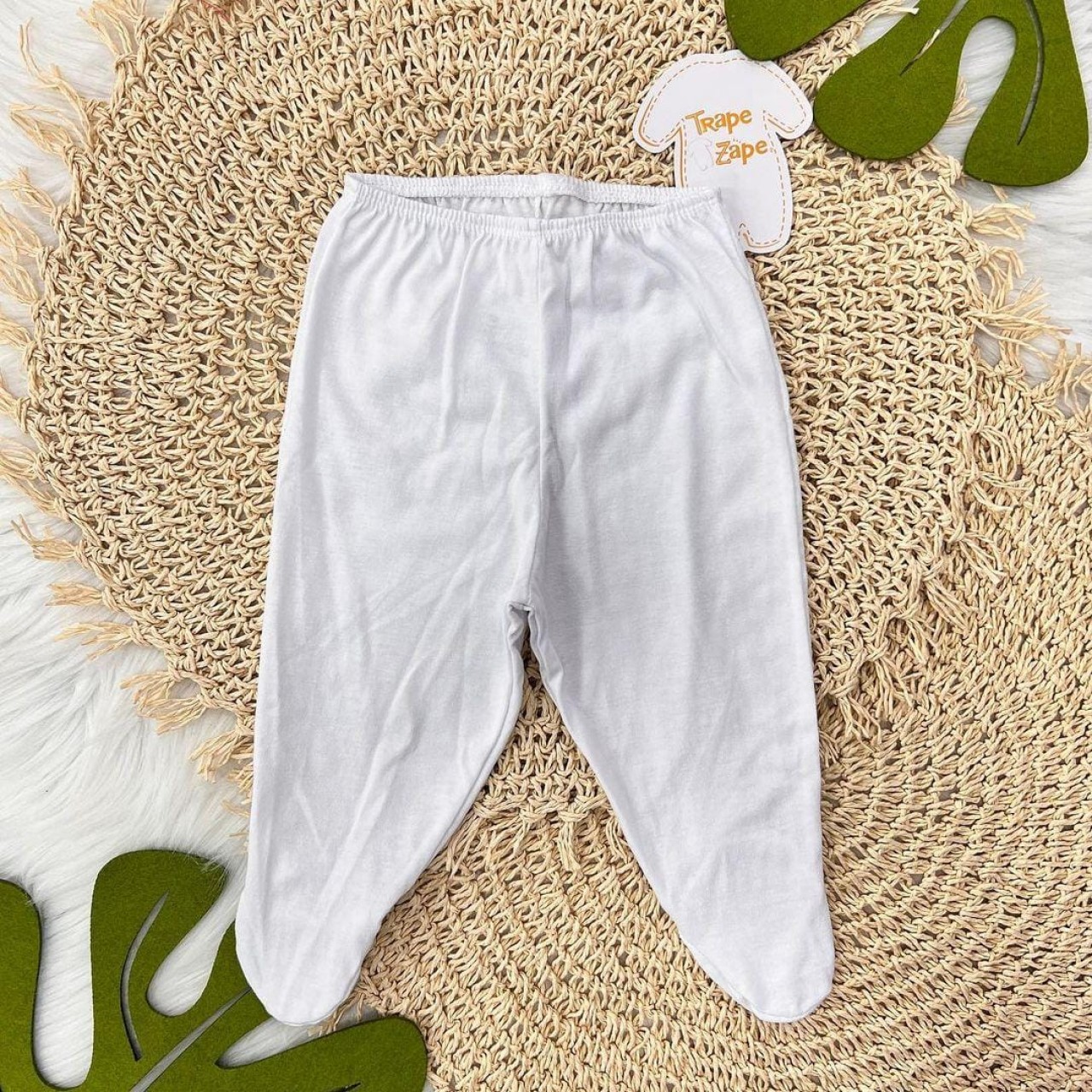 Mijãozinho de meia-malha Branco